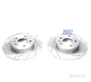 DISCHI FRENO FORATI E SCANALATI PER RENAULT
