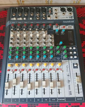Mixer Soundcraft Signature 10