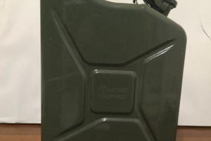 Tanica da 10 litri x carburante in metallo.