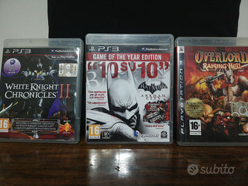Overlord, white knight 2, arkham city in italiano