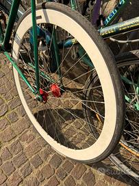 Cerchi bici (coppia ) + mozzi miche pista + copp