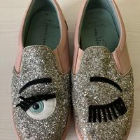 Sneakers Chiara Ferragni slip on in pelle g37