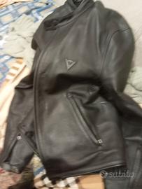 giubbotto uomo moto vera pelle originale Dainese