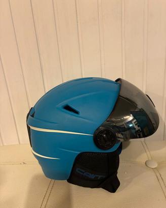 casco sci Cairn 54-55 con visiera  bambini 7-10