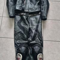 Tuta in pelle divisibile