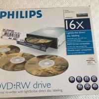 Masterizzatore DVD +RW DRIVE PHILIPS