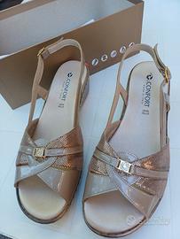 Sandali in pelle  Confort nr. 38