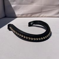 Frontalino a onda con brillanti