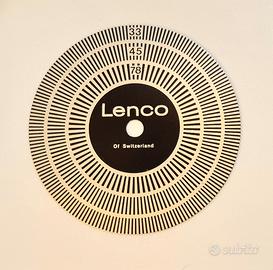 LENCO Disco Strobo Nero