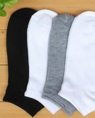 12 Paia Calzini Fantasmini Vari Colori