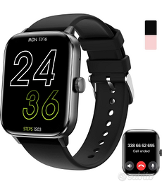 NUOVO Smartwatch Uomo Donna, 1,91'' Schermo con So