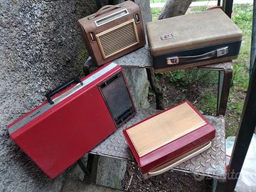 N.2 RADIO + N.2 GIRADISCHI +MANGIADISCHI LESA