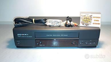 VIDEOREGISTRATORE VHS IRRADIO MV-237 +RCA PERFETTO
