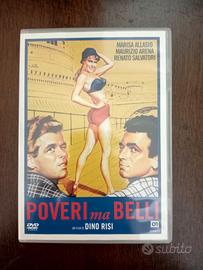 dvd originali film trilogia poveri ma belli