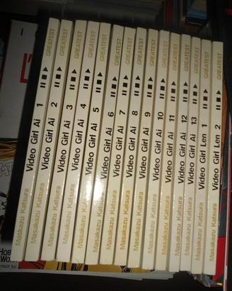 MANGA COLLANA GREATEST VIDEO GIRL AI+LEN