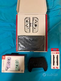 Nintendo switch oled bianca