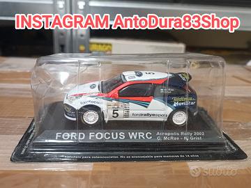 Modellino Ford Focus Rally 