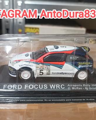 Modellino Ford Focus Rally 