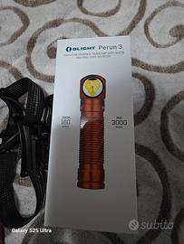luce frontale/ torcia olight perun 3
