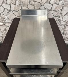 Mensola - piano - neutro in acciaio inox