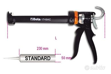 Pistola per siliconi e ancoranti 1749AC Beta