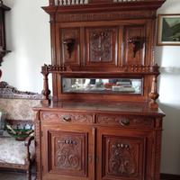 Arredo in stile, legno massiccio