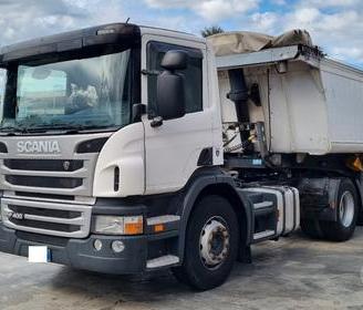 SCANIA P 400 + SEMIRIMORCHIO SCHMITZ CON CASSONE R