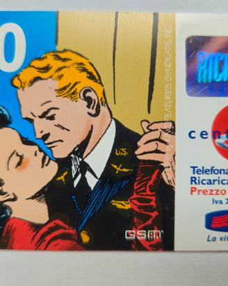 Scheda telefonica fumetti Tim