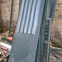Porte da esteno in alluminio compreso di telaio