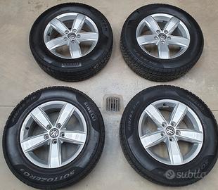 Gomme da neve 215/65 r16 + cerchi vw da 16"