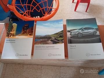 istruzioni e manutenzione Mercedes classe B