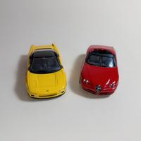 Lotto Alfa Romeo GTV Spider + Honda Nsx 1/43