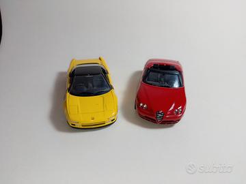 Lotto Alfa Romeo GTV Spider + Honda Nsx 1/43