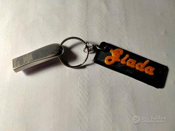 Portachiavi con scritte personalizzate stampa 3D