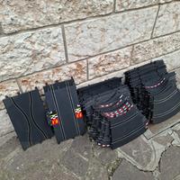 pista polistil + auto + ricambi e guard rail