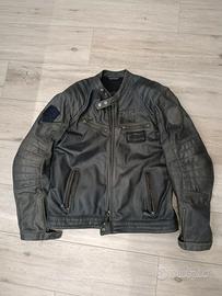 Giacca pelle moto STUD