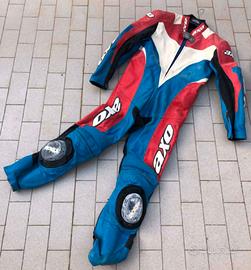 Tuta Moto Axo in Pelle Moto Racing - Taglia 48 