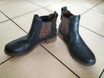 Stivaletto DONNA in pelle nero taglia 40