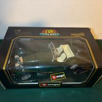 Jaguar SS 100 1:18 Bburago vintage verde