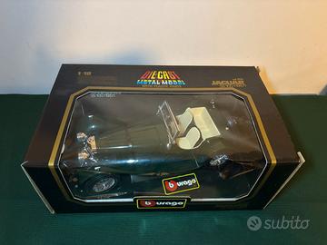 Jaguar SS 100 1:18 Bburago vintage verde