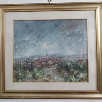 Quadro Paesaggio del Limousine, villaggio sullo sf
