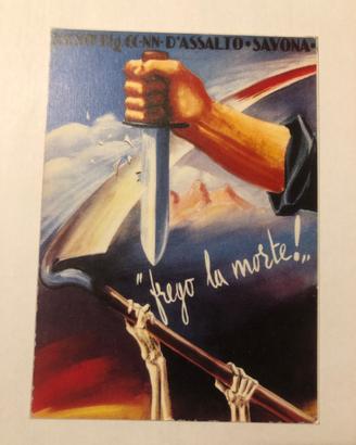 Lotto cartoline commemorative fascismo