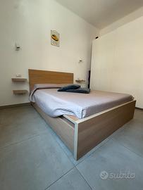 Letto Ikea Malm- 1 piazza e mezzo + Materasso