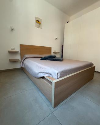 Letto Ikea Malm- 1 piazza e mezzo + Materasso