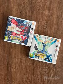 Lotto Pokemon X + Y - Nintendo 3DS Completi