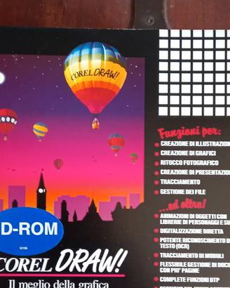 corel Draw 4 edizione originale Box completo