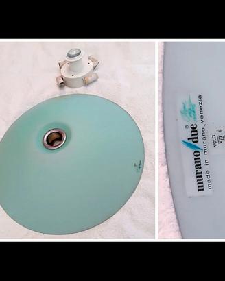 grande lampadario vetro Murano moderno 