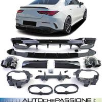 Diffusore posteriore sportivo Mercedes CLA C118