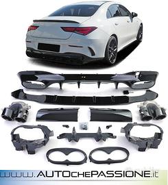 Diffusore posteriore sportivo Mercedes CLA C118