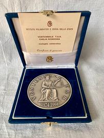 Medaglia celebrativa  1994 ventennale TAR arg 986